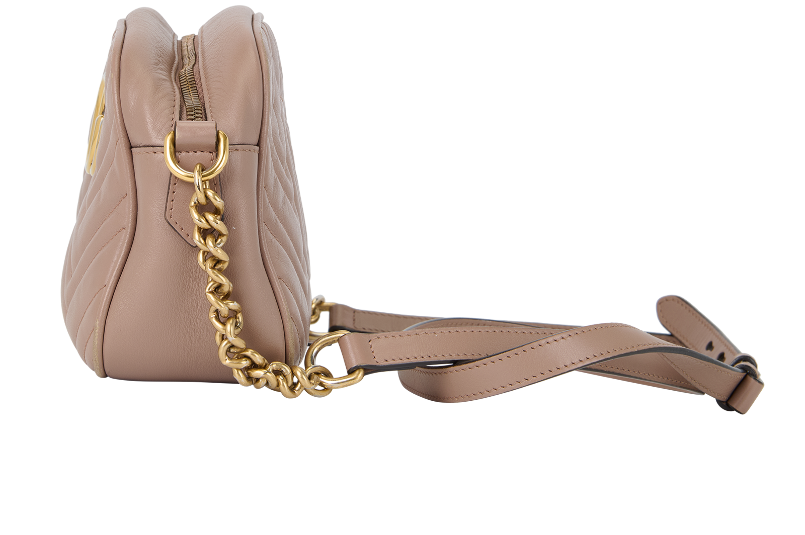 Small Marmont, &pound;450, Handbags, Leather, Bottom view